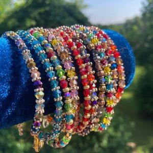 Handmade bracelets/anklets